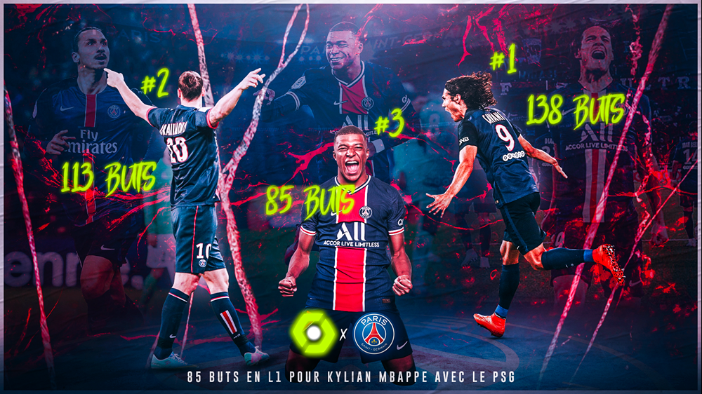 Mbappé en el podio máximos goleadores 1 | Paris Saint-Germain